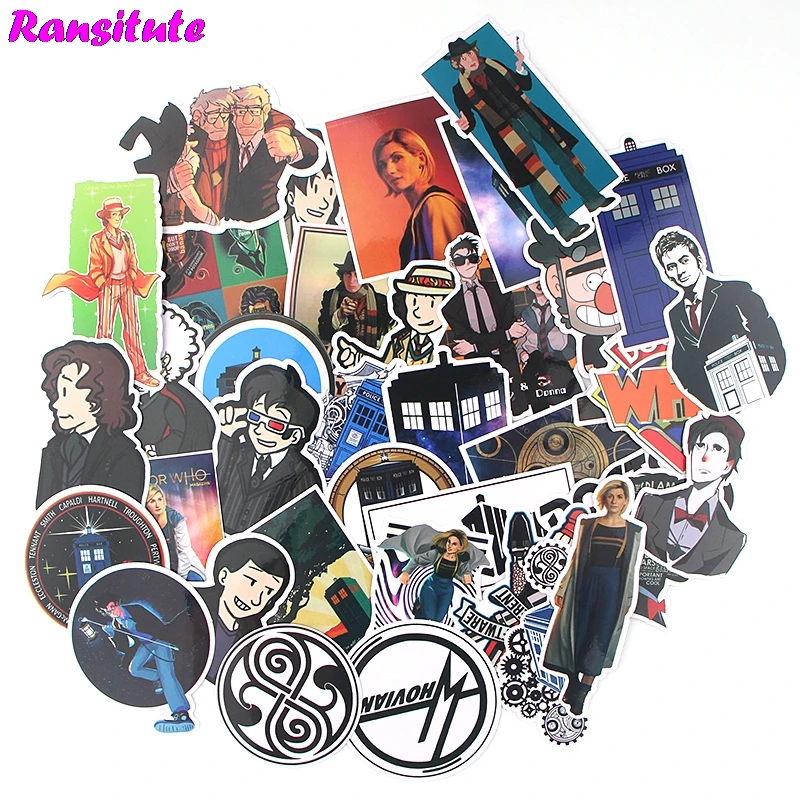 35 шт./компл. креативная индивидуальная наклейка для ноутбука скейтборда багажа