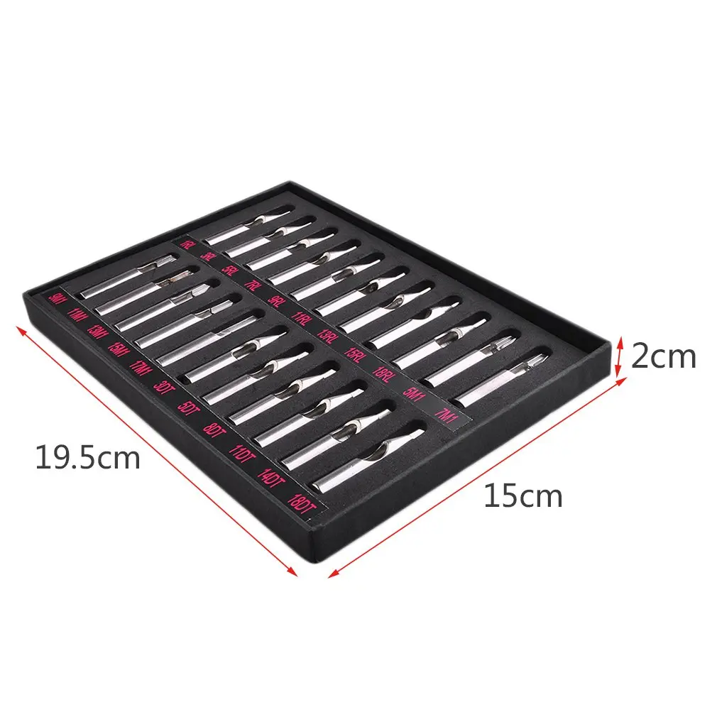 

Best 22pcs/set 22 Sizes Tattoo Tips 304 Stainless Steel Tattoo Nozzle Tips for Tattoo Needles Set Kit