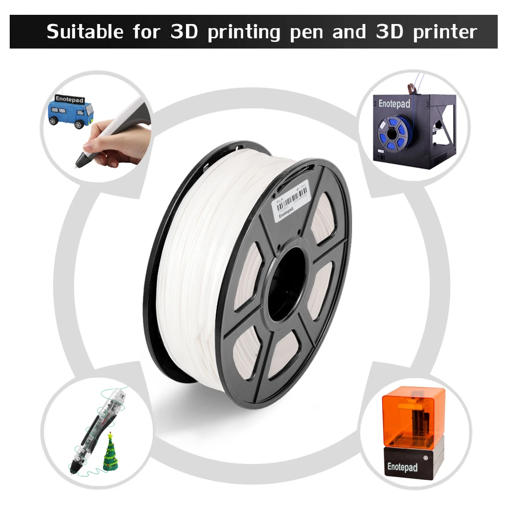 Нить PLA для 3D принтера SUNLU 1 75 мм кг/рулон катушка 0 02 фунтов точность нити +/ и 3d