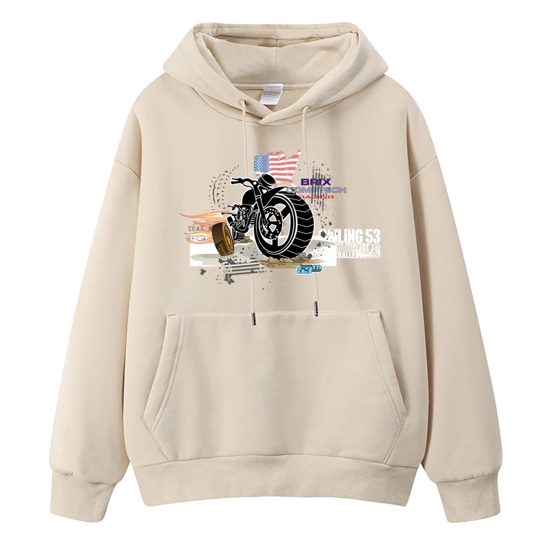Spring And Autumn Hoodie Women Men's Graphic Sweater Women Harajuku Sweatshirt Personality Hooded Clothes Couple Hoodie
