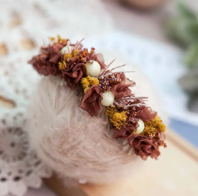 

Newborn Photography Props Flower Headbands for Baby Studio Photo Infant Headwear Headress Hair Accessories