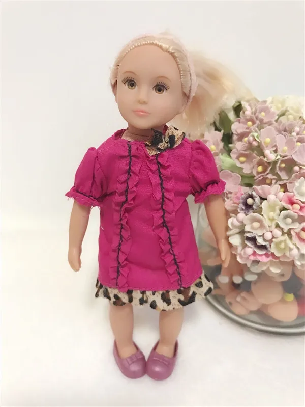 15 см мини-кукла, игровой дом, кукла, игрушка, Детская Коллекция подарков на день рождения - Цвет: sew defect
