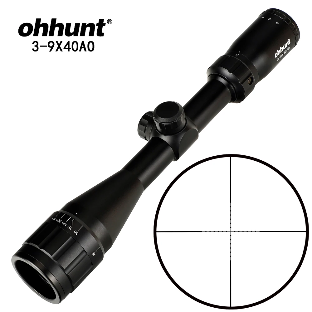 Оптический прицел Reddot 3 9X40 AO для охоты 1 дюйм|Оптические прицелы| |