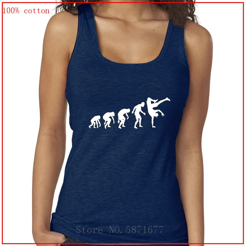 Bboying evolution белые топы на бретелях женская одежда футболка женские жилет