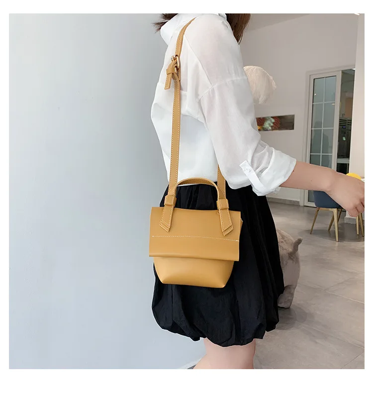 

New 2019 oblique satchel summer leisure simple handbag