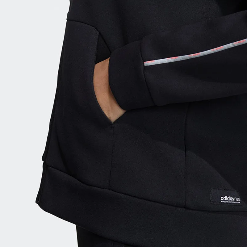 

Original New Arrival Adidas NEO W SS NOV ZHD Women's jacket Hooded Sportswear