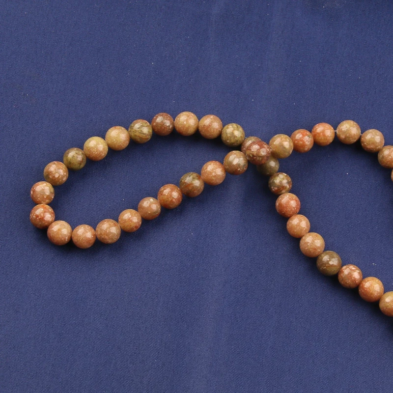 

Round 4/6/8/10mm Brown Green Loose Beads for DIY Craft Bracelet Necklace Jewelry Making