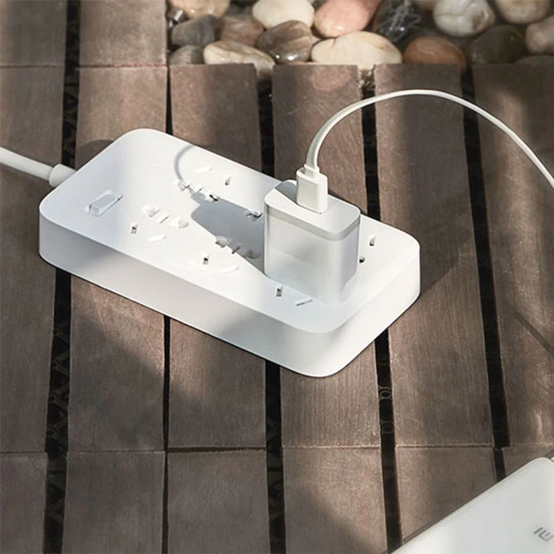 Блок питания Xiaomi Mijia без usb 3 6 8 портов разъем для вкл./выкл. 2500 Вт 10 А 250 В защита от