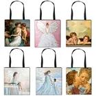 Сумка-тоут женская, с принтом феиангела