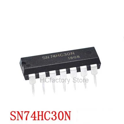 

Новый оригинальный корпус SN74HC30N DIP14 HD74HC30P DIP-14 74HC30 DIP 74HC30N, оптовая продажа, универсальный распределительный список, 10 шт.