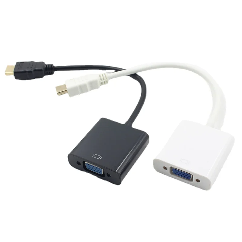 

Преобразователь кабеля HD 1080P HDMI в VGA, преобразователь мама-папа HDMI в VGA, цифровой аналоговый преобразователь для планшетов, ноутбуков, ПК, ТВ