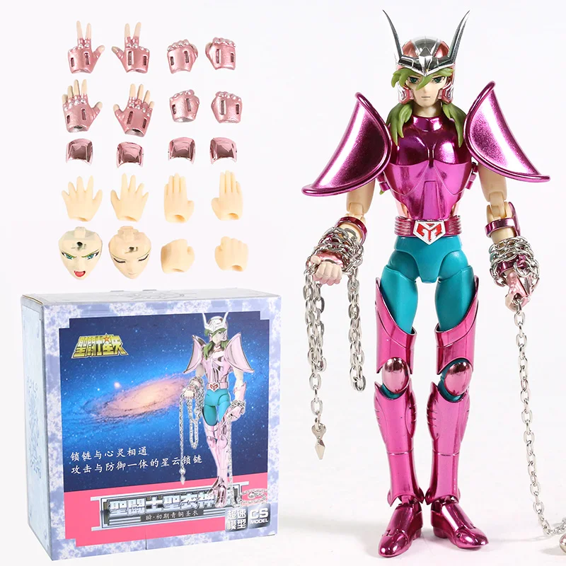 CS модель Saint Seiya тканевая миф бронза Andromeda Shun V1 металлическая + ПВХ экшн-фигурка |