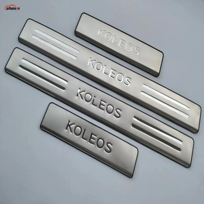 Тюнинг автомобилей для renault аксессуары koleos нержавеющая сталь дверной порог