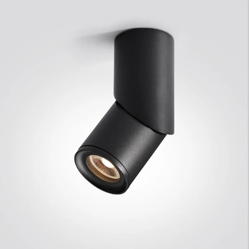 $13.92 Dimmable Rotating LED Downlights 7W9W12W15W COB LED Ceiling Spot Lights AC110-220V LED Wall Lamp Warm Cold White Indoor Lighting