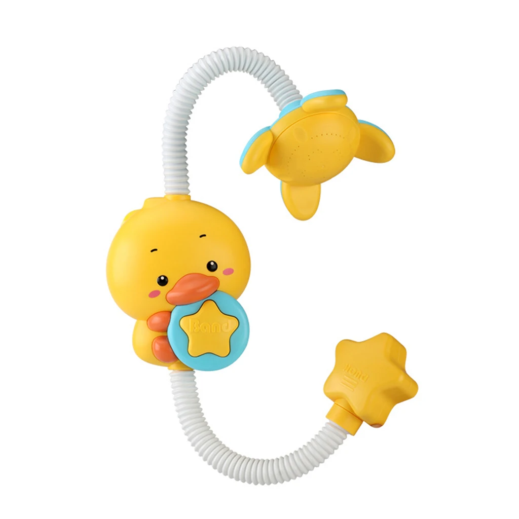 

Bath Toys Baby Water Game Duckling Faucet Shower Electric Water Spray Toy Bathroom Baby Toys For Kids Gifts
