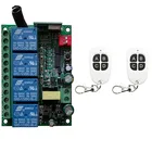 433 МГц Универсальный Беспроводной дистанционного Управление умный переключатель AC220V 4CH автомобильное радио приемник модуль RF передатчик двери гаража Открывалка Для Бутылок