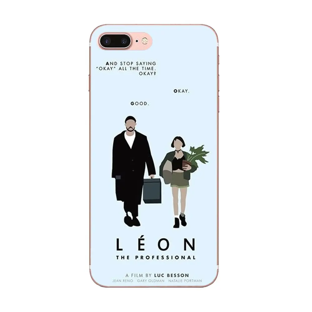 Чехол для телефона с изображением Leon Матильда Натали Портман Мода Apple iPhone 11 Pro X XS