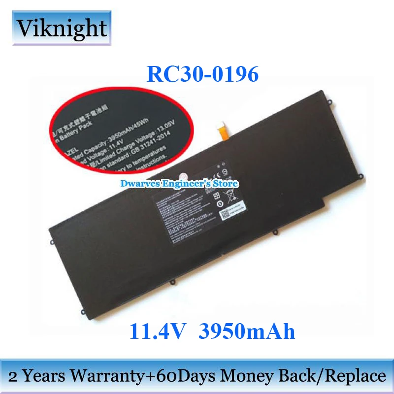 Bateria do Laptop Rc30-0196 para Razer Genuine Rz09-01682e20 Rz09-02393e31 Rz09-01962e52 Rz09-0196 11.4v 3950mah 45wh Rz09-01962e12