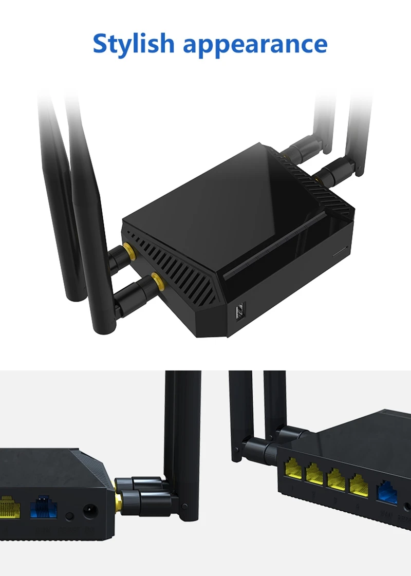 Cioswi 3G 4G LTE модем беспроводной Wi-Fi маршрутизатор со слотом для sim-карты Сильный Стабильный Wi-Fi хорошее тепловыделение облачного управления маршрутом