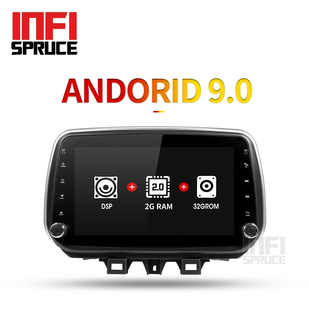 32G DSP Новый Android 9 0 автомобильный dvd для Hyundai Tucson/ix35 2018 с Радио Стерео gps навигацией