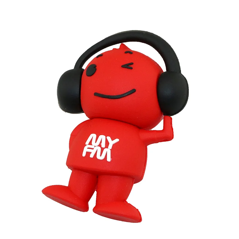 Милый флеш-накопитель с героями мультфильмов, 64 ГБ, USB флеш-накопитель с музыкальным человеком, 4 ГБ, 8 ГБ, 16 ГБ, флеш-накопитель, флеш-карта памяти для музыканта, 128 ГБ, музыкальные игрушки, u-диск