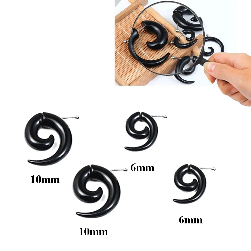 Серьги гвоздики WIWI унисекс 2 шт./компл. новинка черные серьги в стиле панк готика