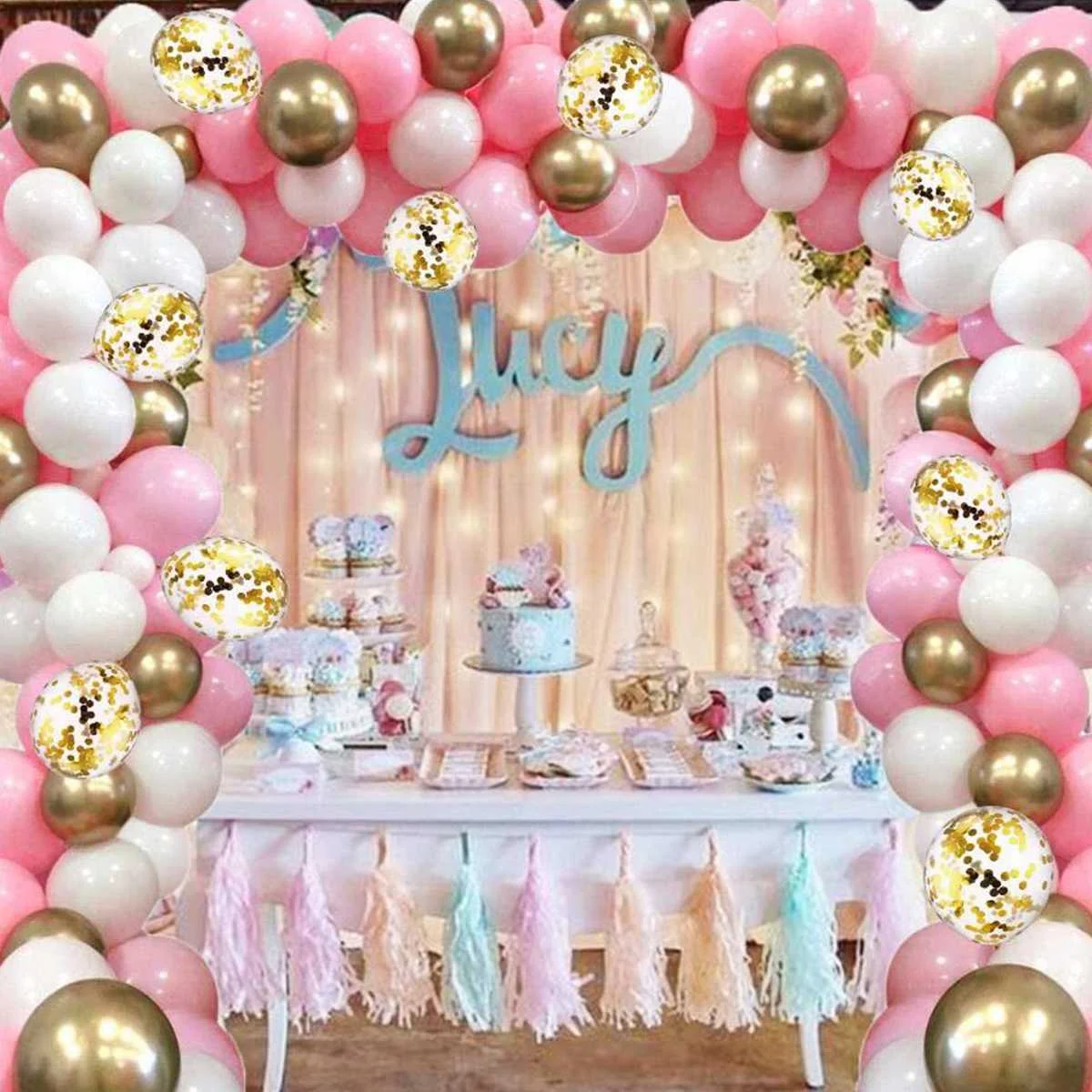 

120/109/100/118Pcs balloons party theme latex balloons garland decoration Hawaiian balloon suit boy's Birthday wedding decor