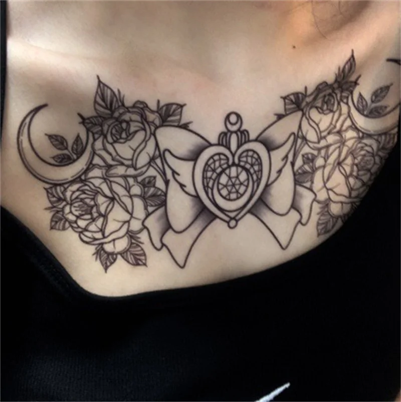 

Kawaii Cartoon Character Tattoo Stickers Cosplay Prop Anime Waterproof Man Womans 2021 Tattoo DIY Stickers Accessories 2Pcs/Bag