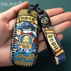 Роскошный кожаный чехол для автомобильного ключа, защитный чехол для Mercedes Benz 2017 E Class W213 2018 S class Maybach, автомобильные аксессуары