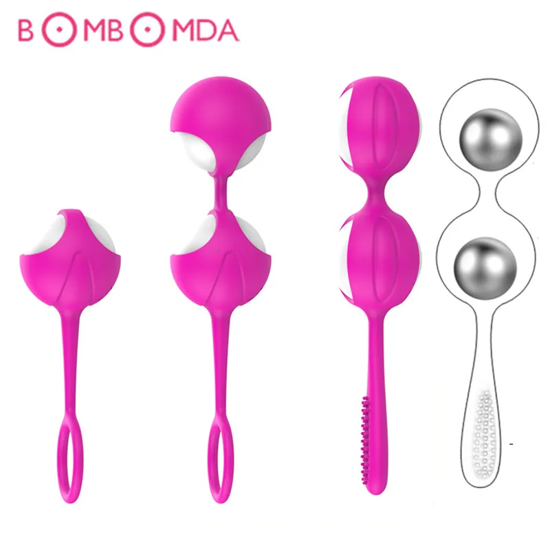 Безопасный силиконовый вагинальный умный шарик Кегеля Бен ва тренажер для