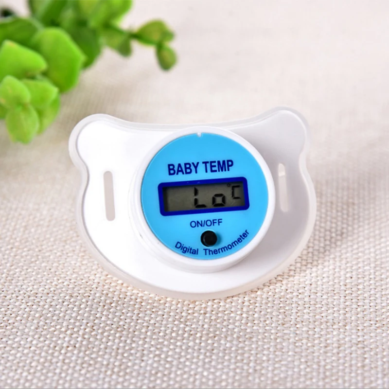 

Baby Thermometer Pacifier Easy Digital Monitor of Temperature for Girl Or Boy in Celsius CLH@8