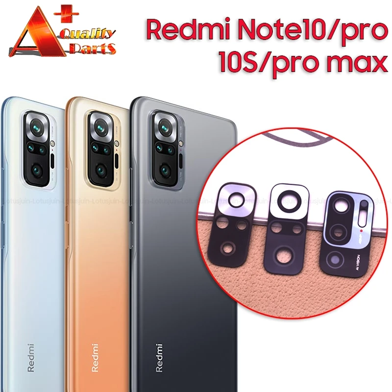 Оригинальная задняя крышка для объектива камеры Redmi Note 10 Pro max 5G 100 дюйма 6 43 5 67 шт.