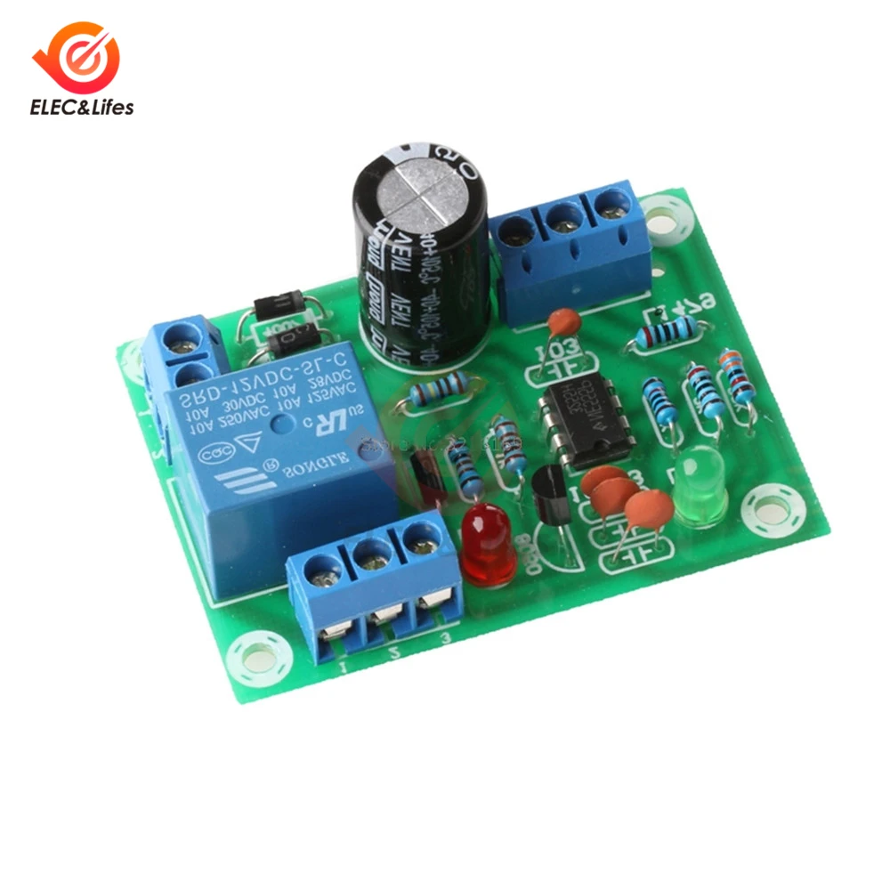 DC 9-12 в электрический регулятор уровня жидкости Diy Kit Датчик уровня воды плата датчик расхода топлива воды модуль переключателя насоса