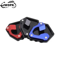 jwopr motorcycle foot pad side support single foot support cushion modified parts for honda crf1000l 2016 2019