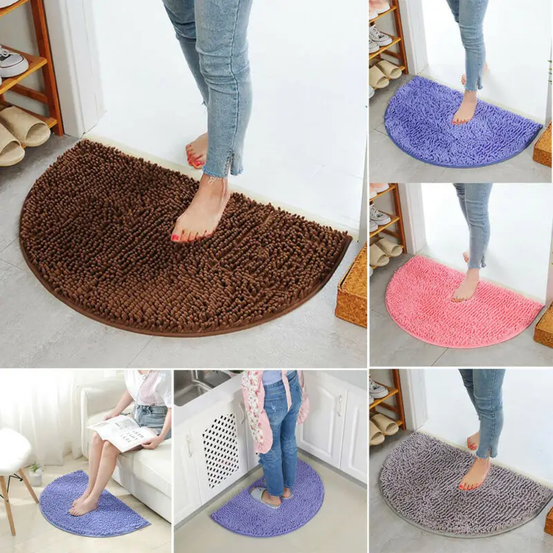 Новинка размер 40*60 см Non slip Полумесяца Японские народные сандалии Круглые Полу