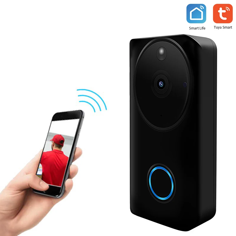 Умный Wifi дверной звонок беспроводной переговорное устройство с видеокамерой