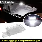Для Honda Accord City Civic CR-Z FR-V Insight Fit Белые высокие Яркость светодиодный Чемодан подсветка багажника Чемодан лампа отсека