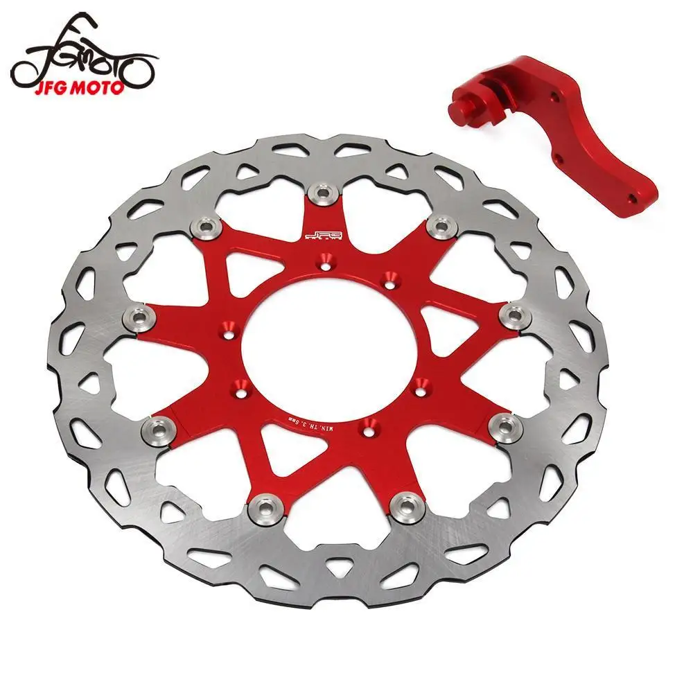 

Motorcycle 320MM Floating Brake Discs Rotor With Bracket For HONDA CR125R CR250R CRF250R CRF250X CRF450R CRF450X CRF CRE CR