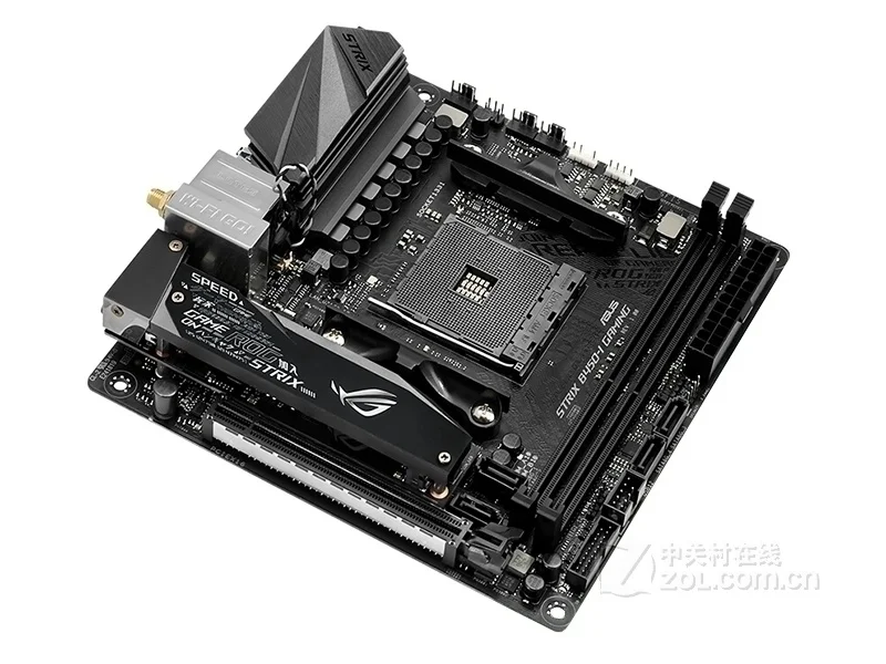 Verkaufen Motherboard Für Neue Für ASUS ROG STRIX B450-I GAMING Buchse AM4 DDR4 32GB USB 2,0 USB 3,1 M.2 B450 Desktop-motherboard