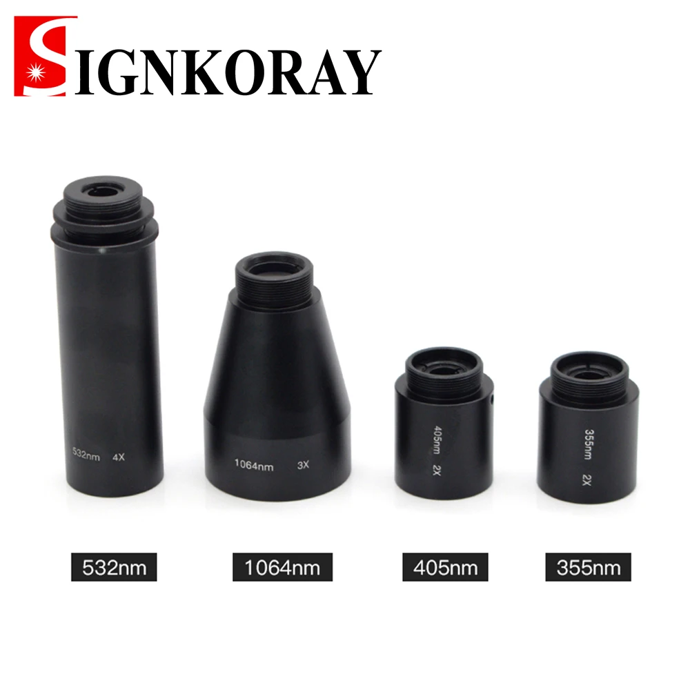 SignKoray 1064 нм 355нм 405нм 532 лазерный луч расширитель 2X-12X гальванический эспандер |