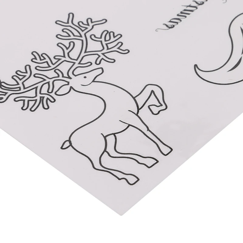 Световой временная татуировка Стикеры &quot Снеговик &quotОлень Arm для боди арта