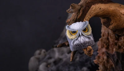 

1pc handmade resin key cap for MX switch mechanical keyboard Owl multi-color personalized resin keycaps color can be customized