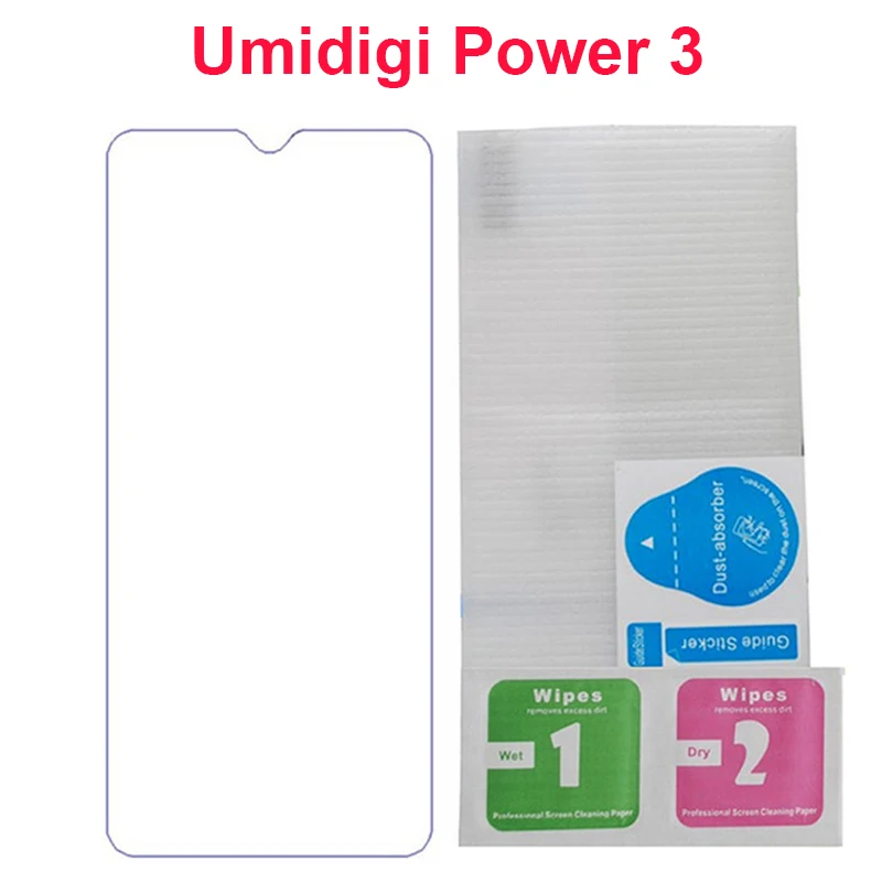 Для Umidigi Power 3 стекло Ультра тонкое прозрачное взрывозащищенное Закаленное