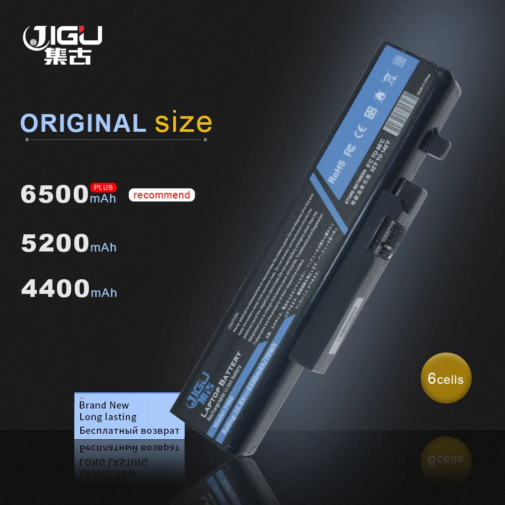 JIGU Laptop Battery L10L6Y01 B560 l09l6d16 For Lenovo for IdeaPad Y460A Y560A Y560P Y560G Y560|laptop battery|laptop battery lenovobattery lenovo