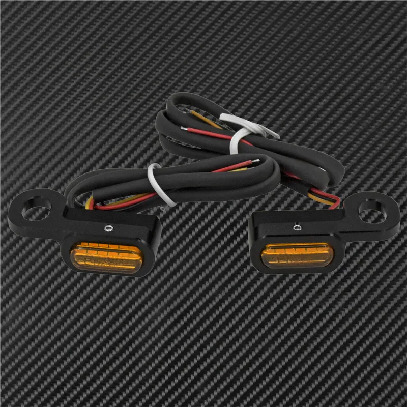 2X мотоцикл светодиодный E знак сигнала поворота светильник индикаторные Run