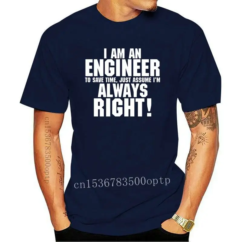 

New Mens Cotton 2021 I Am An Engineer Fashion Retro T-Shirts Harajuku Casual Clothing Streetwear Hipster Male Hip Hop Leisure H