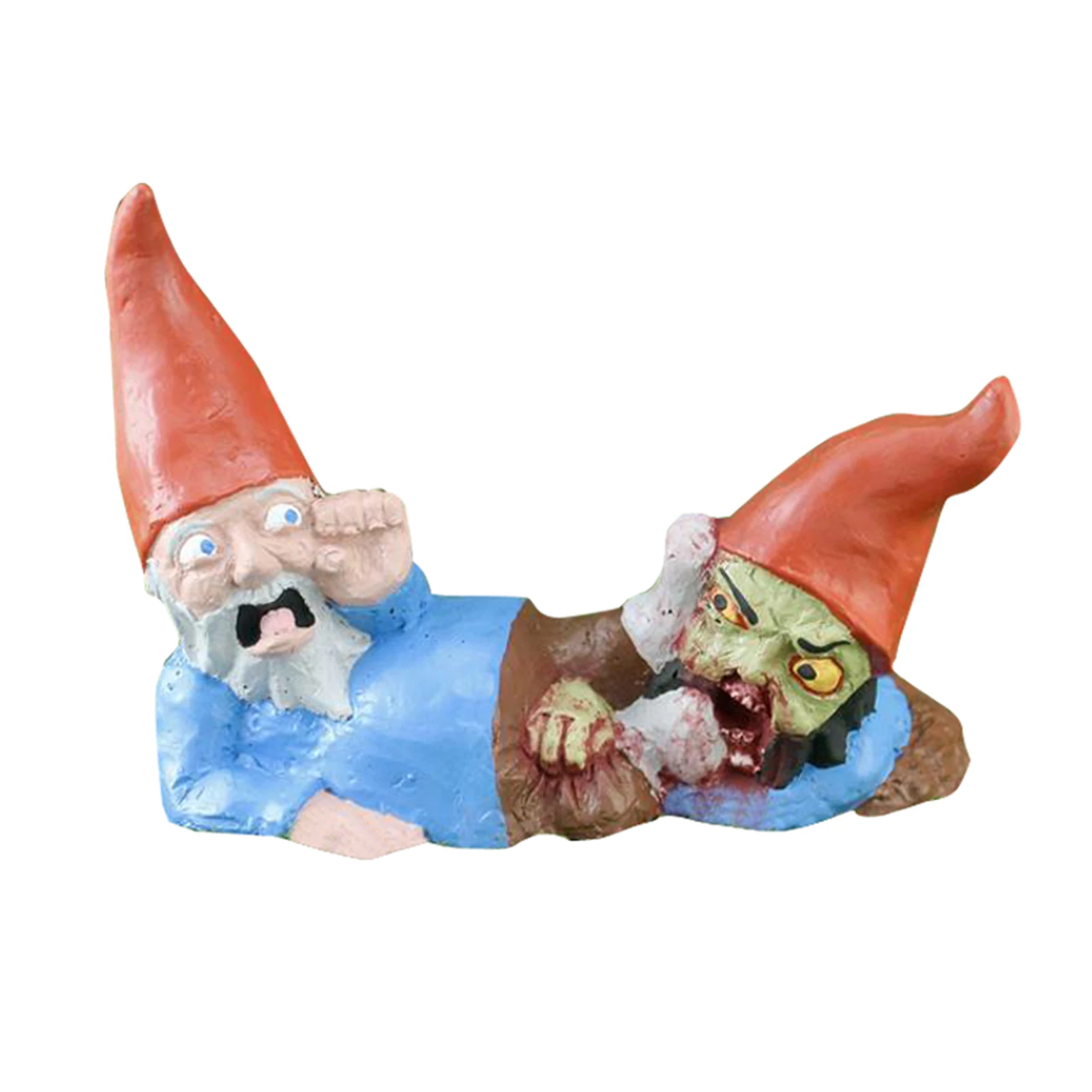 

Zombie Gnomes Ornament Resin Handmade Crafts Furnishings Halloween Gift for Home Garden Courtyard Decoration PLDI889