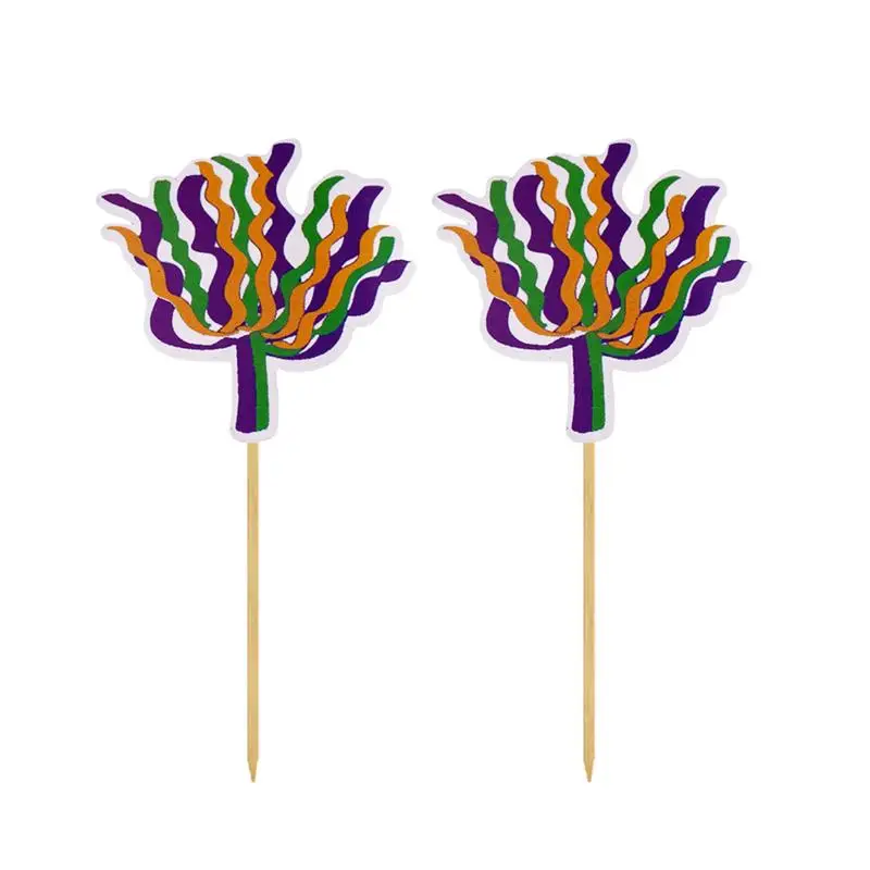 12 шт. украшение для торта крестик бумага креативный выбор орнамент десерт