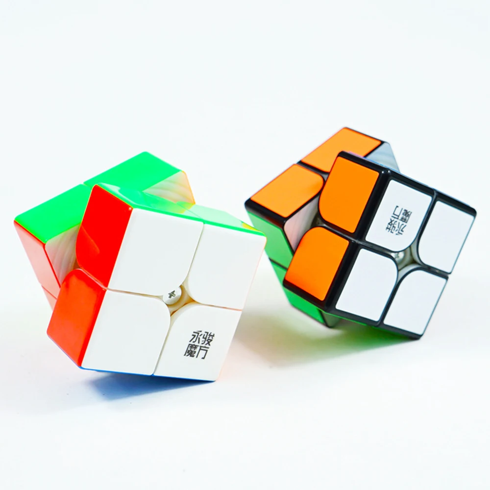 Профессиональный Магнитный куб YJ MGC2 YuPo M 2x2x2 50 мм YongJun 2x2 MGC обучающая наклейка s