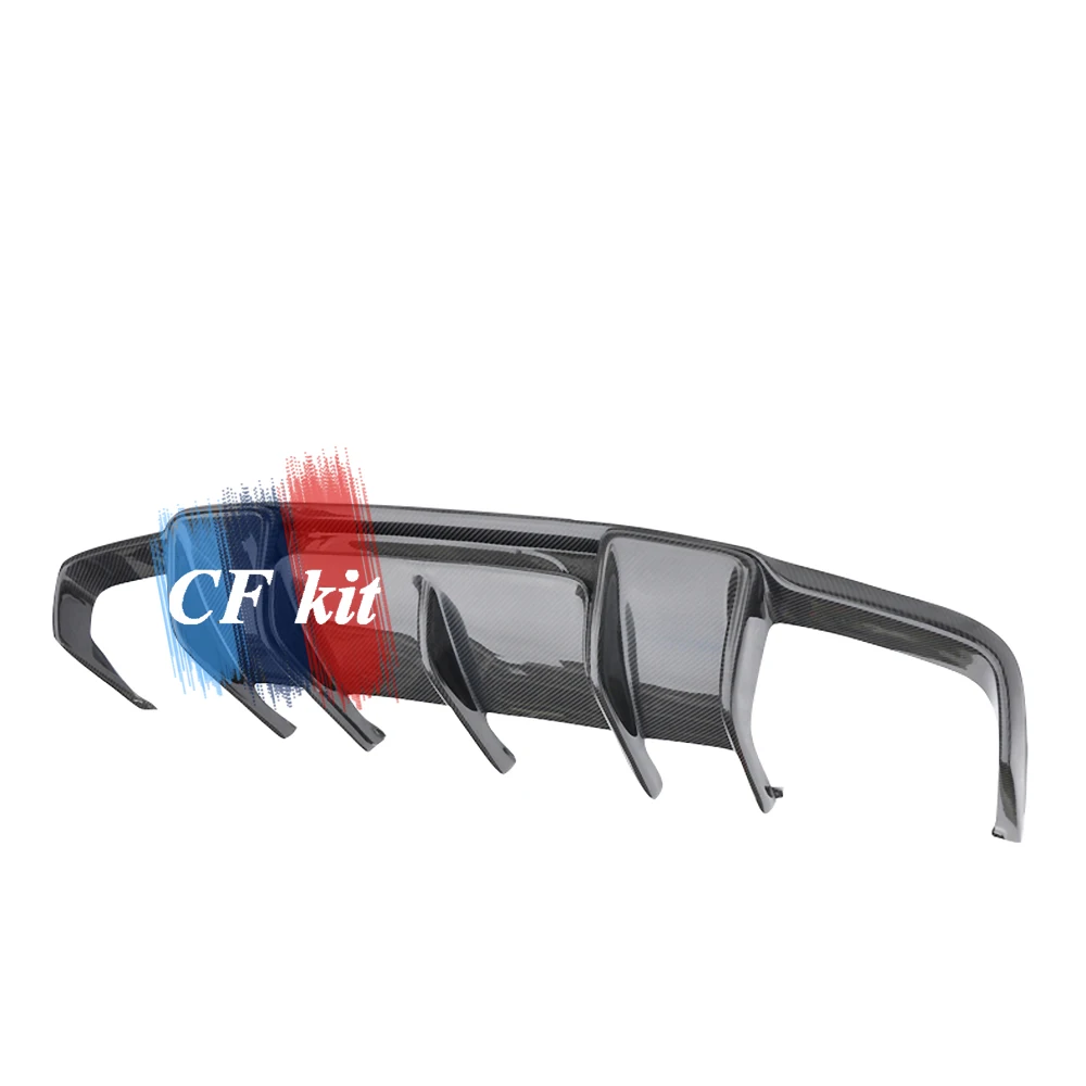 Комплект заднего бампера CF настоящее углеродное волокно/Стекловолокно для Mercedes